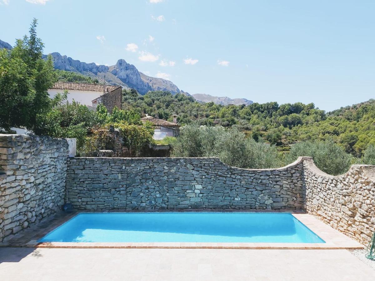 Casa Nicole Naturaleza, Montanas Y Piscina Privada En Alicante Carroja Eksteriør bilde