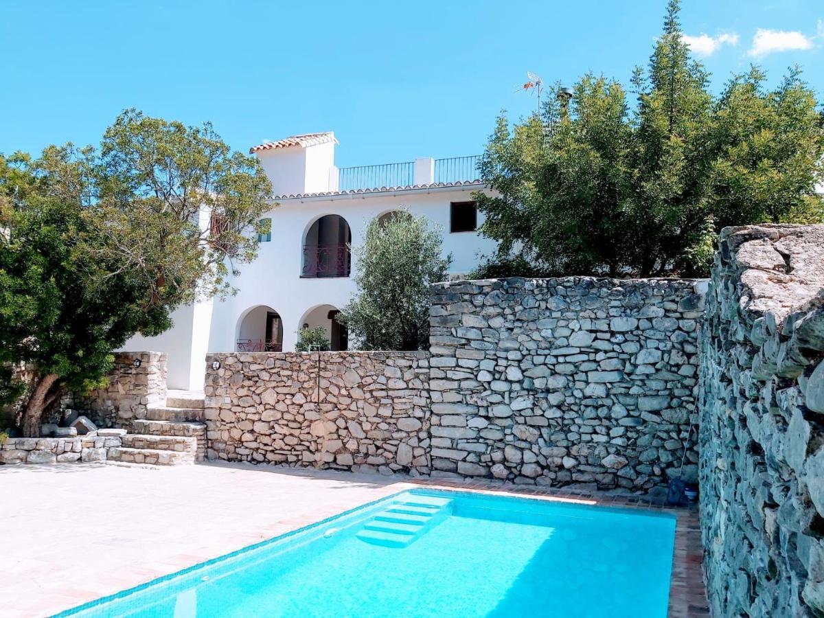 Casa Nicole Naturaleza, Montanas Y Piscina Privada En Alicante Carroja Eksteriør bilde