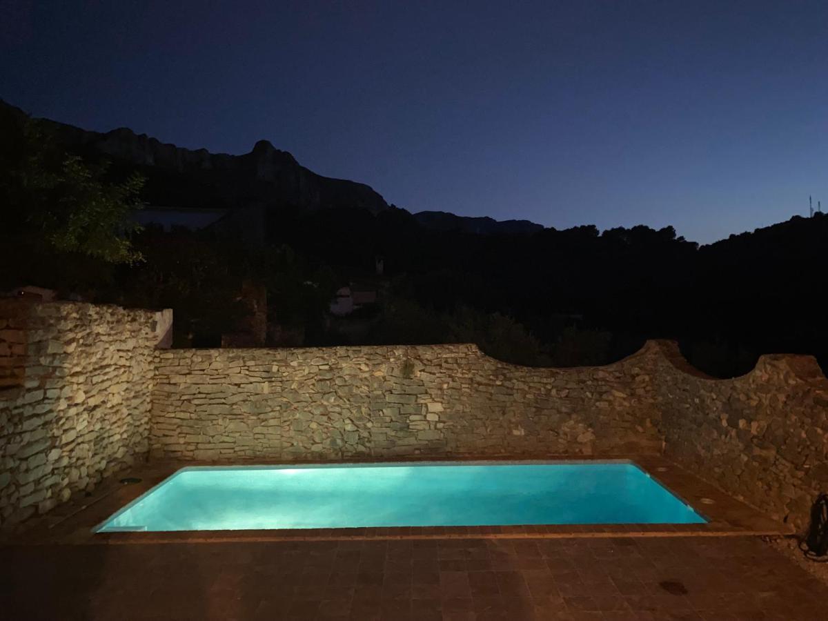 Casa Nicole Naturaleza, Montanas Y Piscina Privada En Alicante Carroja Eksteriør bilde