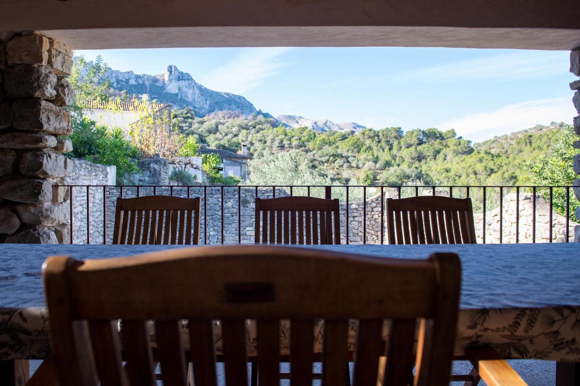 Casa Nicole Naturaleza, Montanas Y Piscina Privada En Alicante Carroja Eksteriør bilde